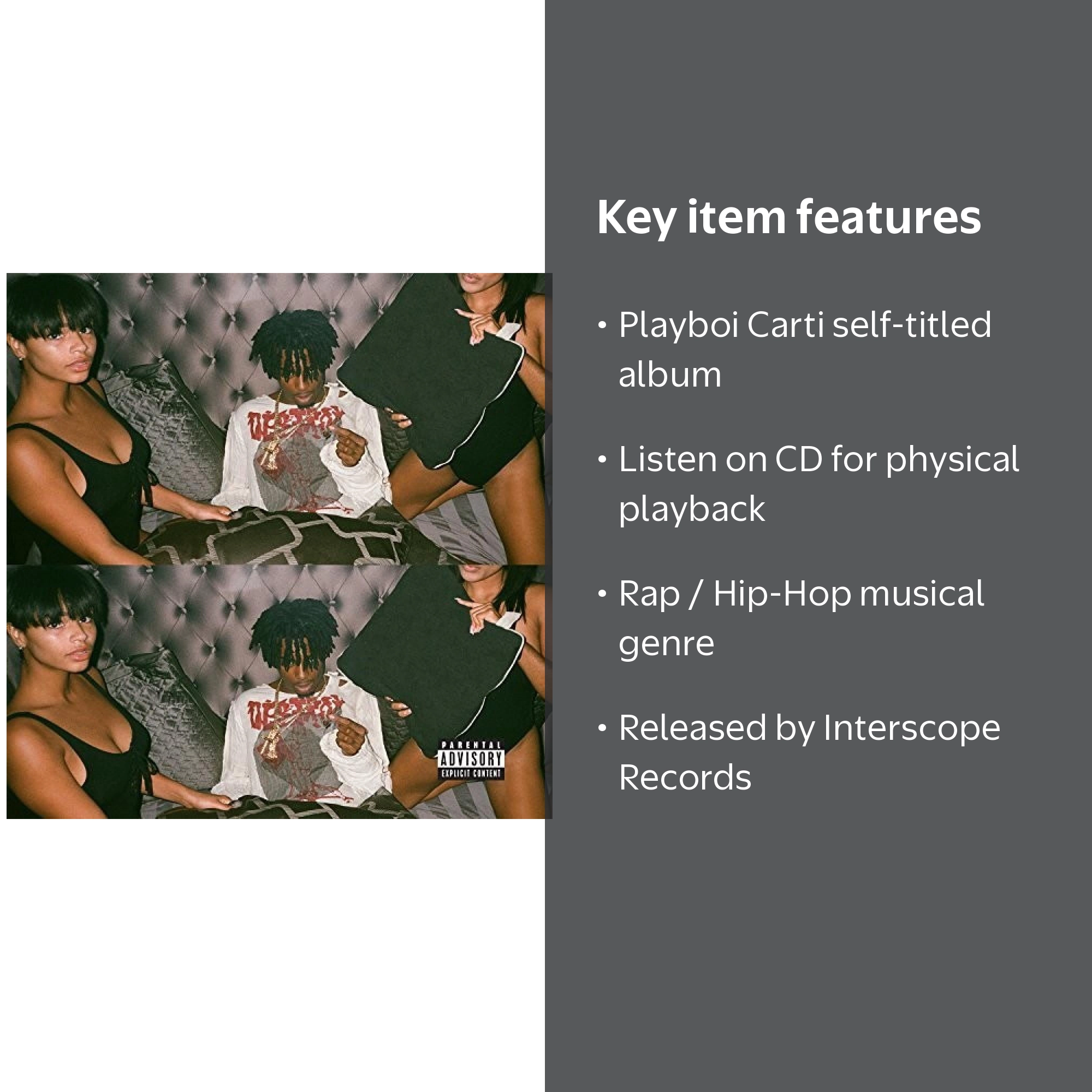 Playboi Carti - Playboi Carti - Music & Performance - CD - Walmart.com