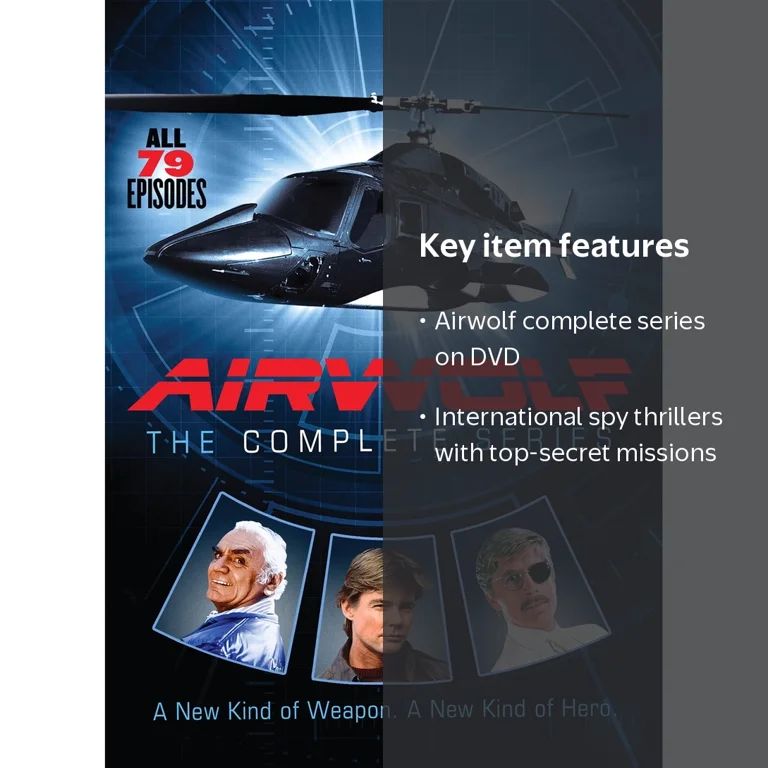 Anderson, Airwolf The Complete Series DVD, USHE, TV SHOWS / TV