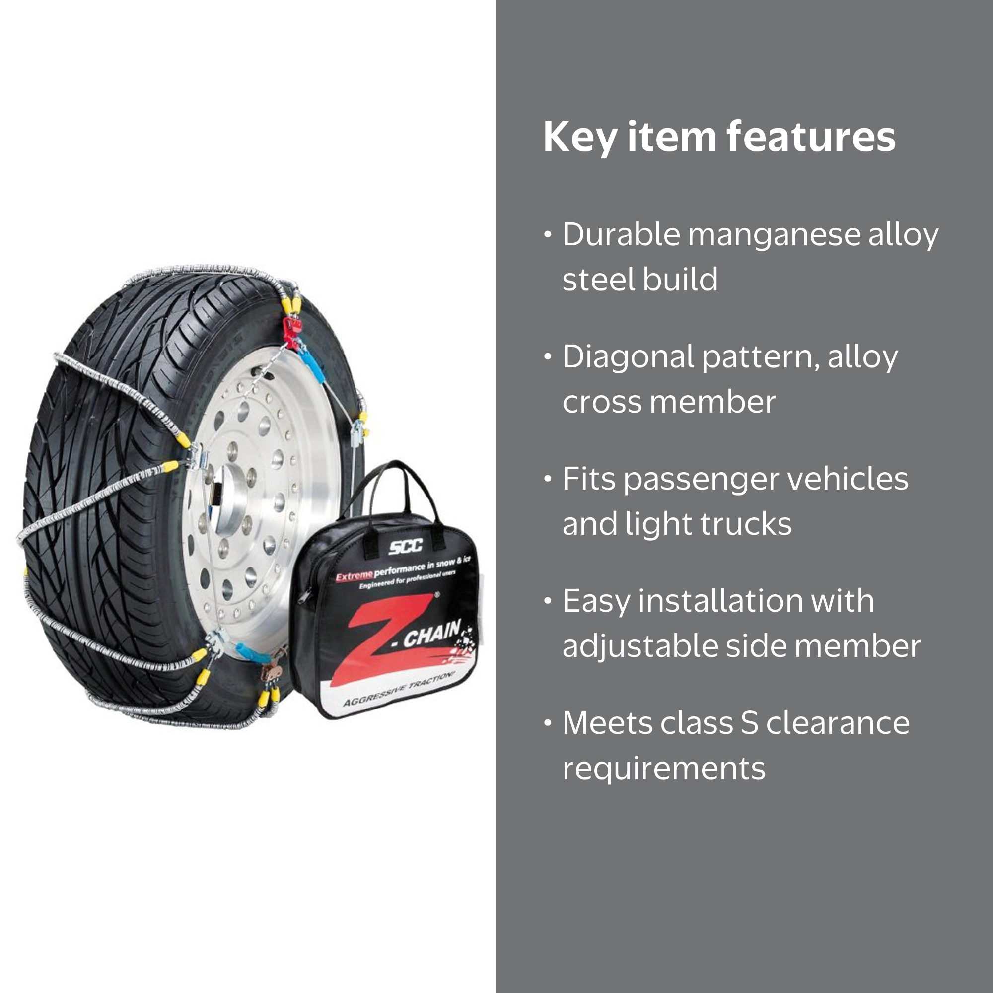 Free Shipping! Peerless Z555 Z Chain Passenger Vehicles/Light