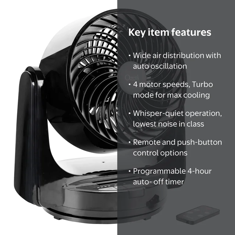Ozeri Brezza III Dual Oscillating 10