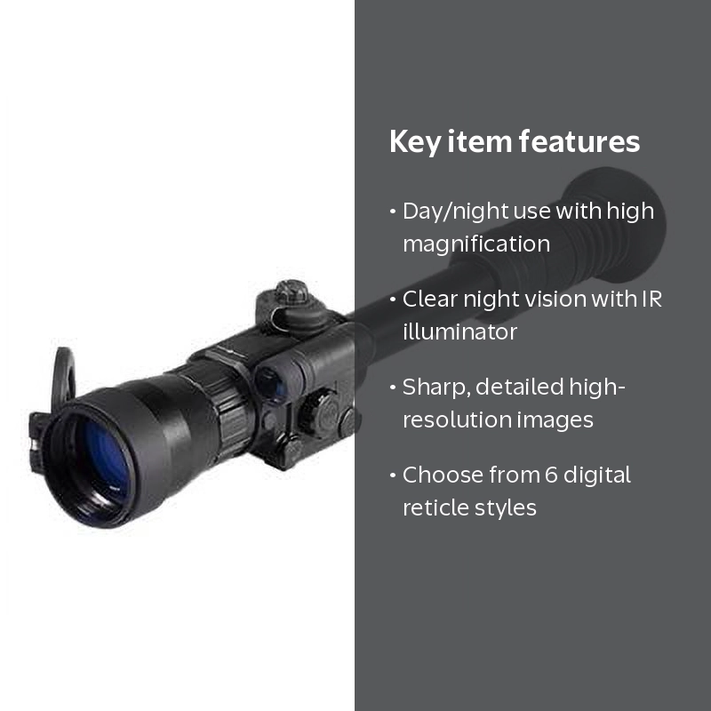 sightmark photon 6.5x50s digital night vision riflescope sm18009