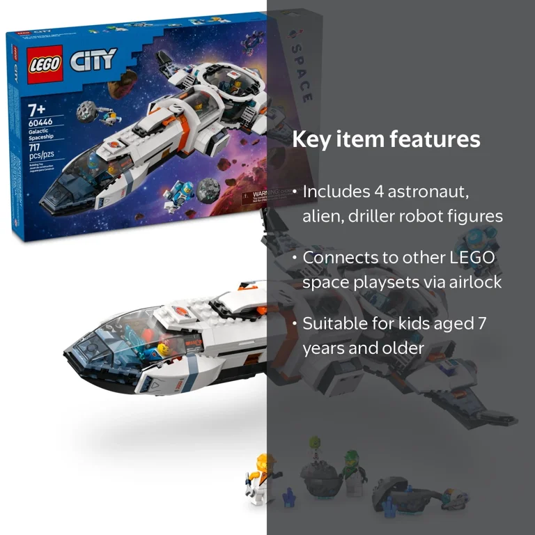 LEGO, Space Exploration Toy, Multicolor, 717 Pieces - Walmart.com