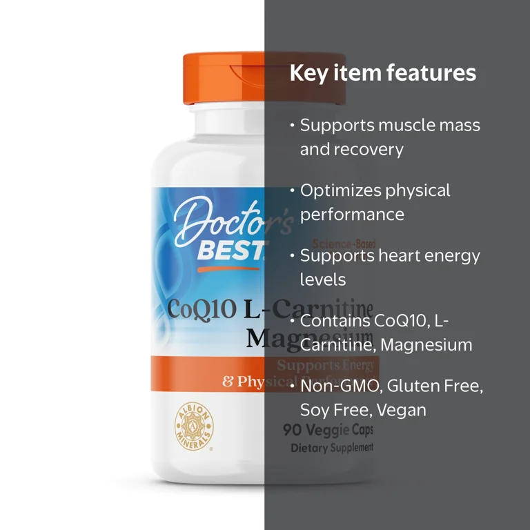 doctor's best l carnitine Doctors Acetyl L-Carnitine Doctor's Best Acetyl-L-Carnitine 500 mg