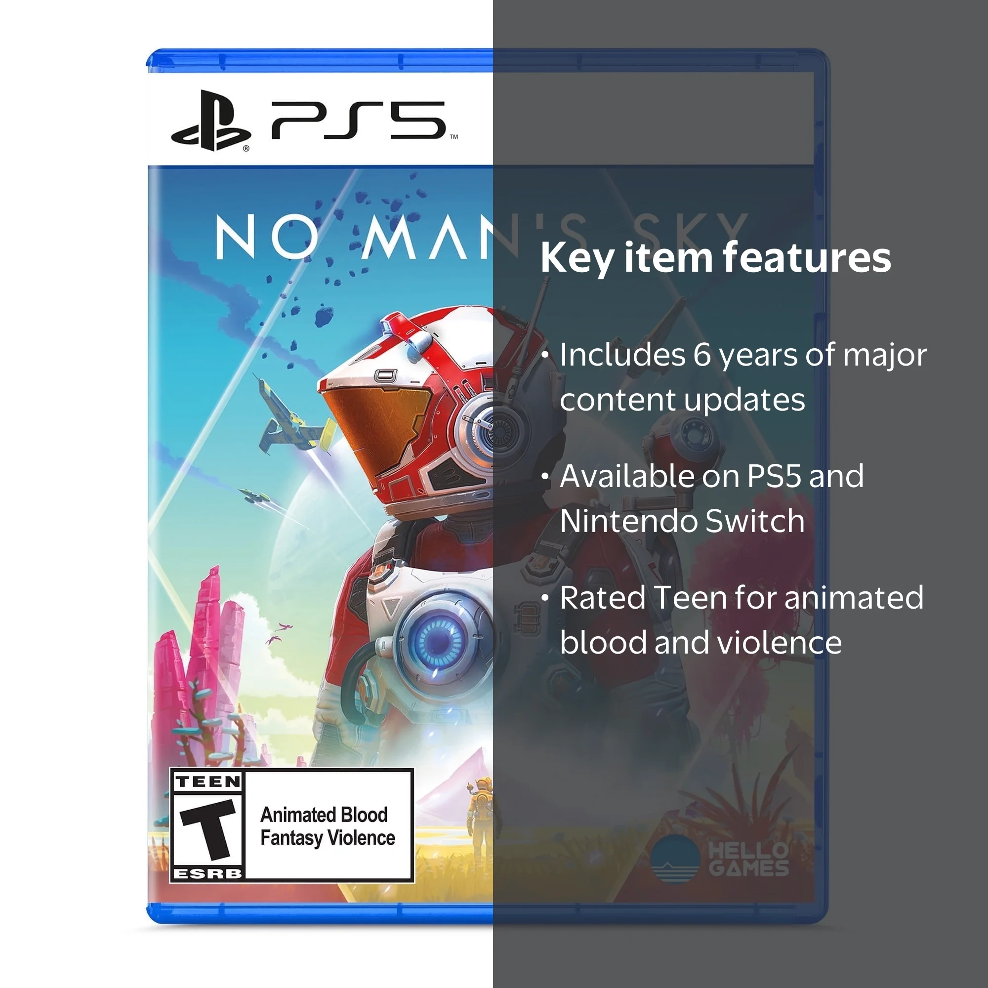 Bandai Namco, No Man's Sky, PS5 Edition, Galaxy Exploration Game