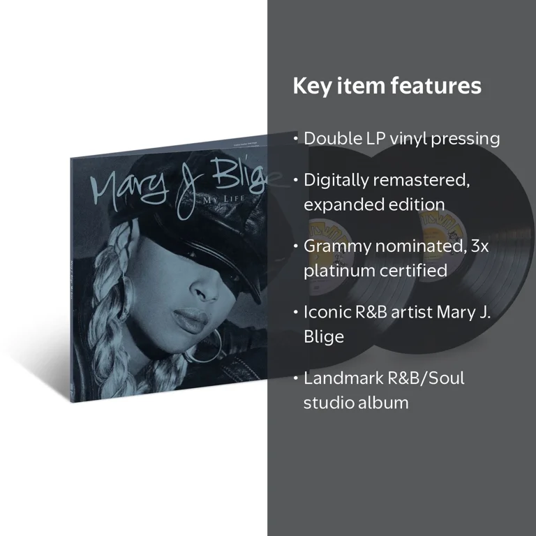 Mary J. Blige - My Life - Music & Performance - Vinyl - Walmart.com