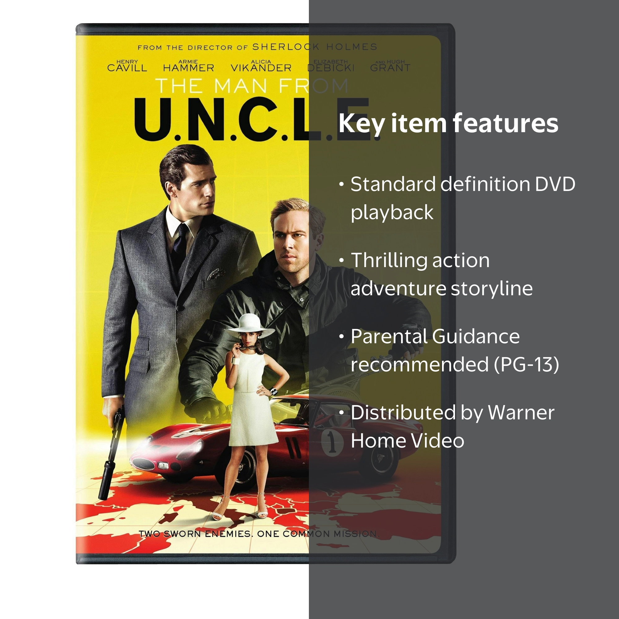 The Man from U.N.C.L.E. [DVD] - Walmart.com
