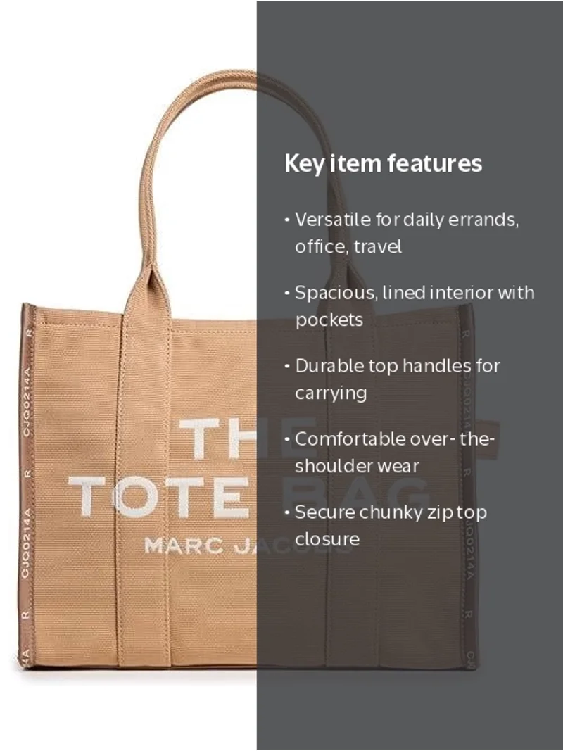 ♡MARC JACOBS Marc Jacobs Women's The Large Tote Brown - Walmart.com