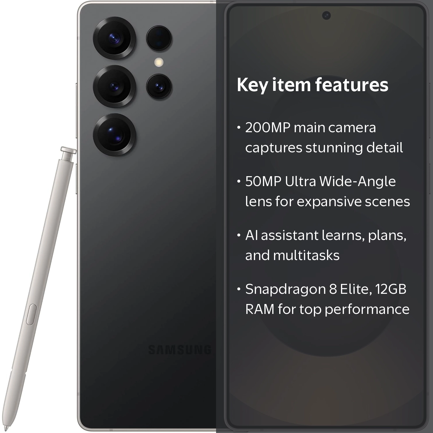 Galaxy S25 ULTRA 256GB ブラック SIMフリー カテゴリ 【公式通販】