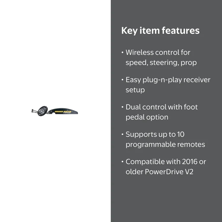 Minn Kota 1866150 Co-Pilot System, Wireless, For use with