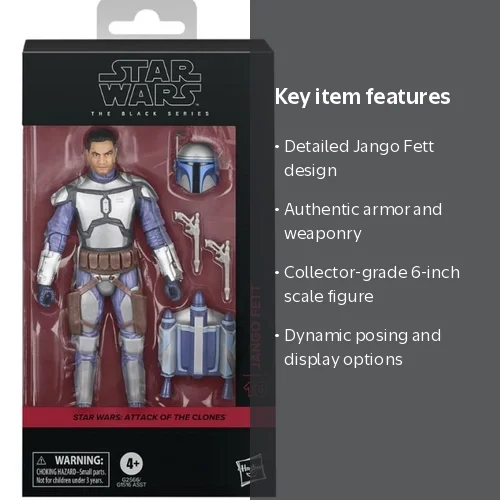 Star Wars Black Series Jango Fett Action Figure (Version 2