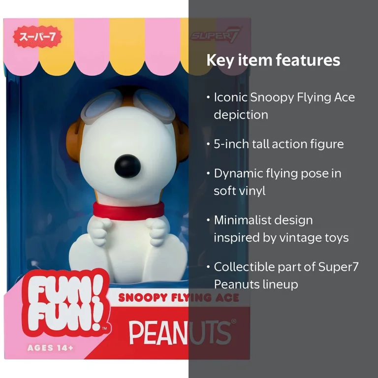 Peanuts Fun! Fun! Wave 02 - Snoopy (Flying Ace) - Walmart.com