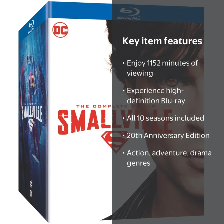 Warner Bros. Smallville: The Complete Series 2021 (Blu-ray) - Emmy