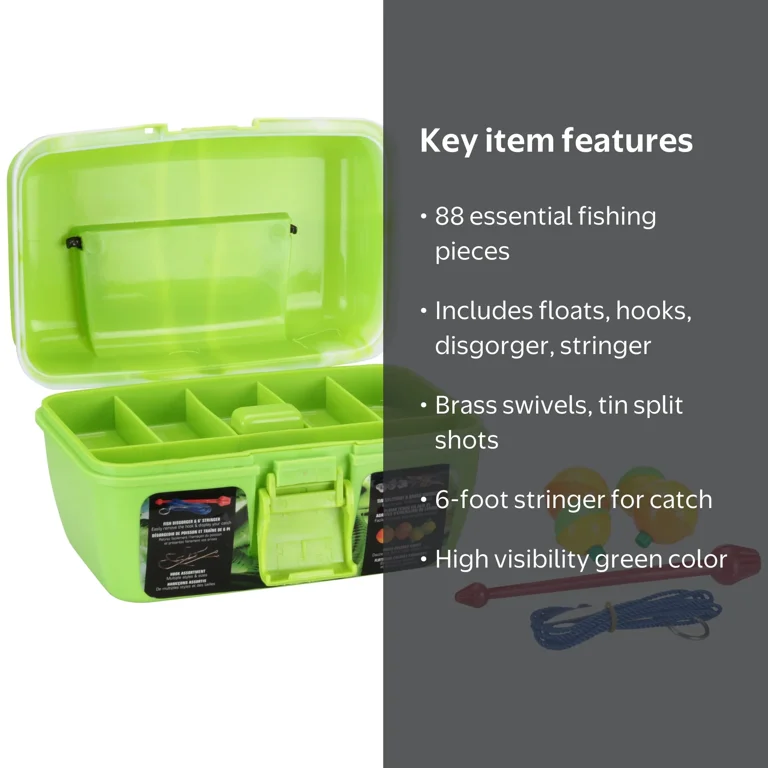 3 tre multispecies tackle box r2f south bend green Plano Three Tray Tray Tackle Box you can bring all of you fishing gear along on the water Flambeau NextGen 6/0 Large Tackle
