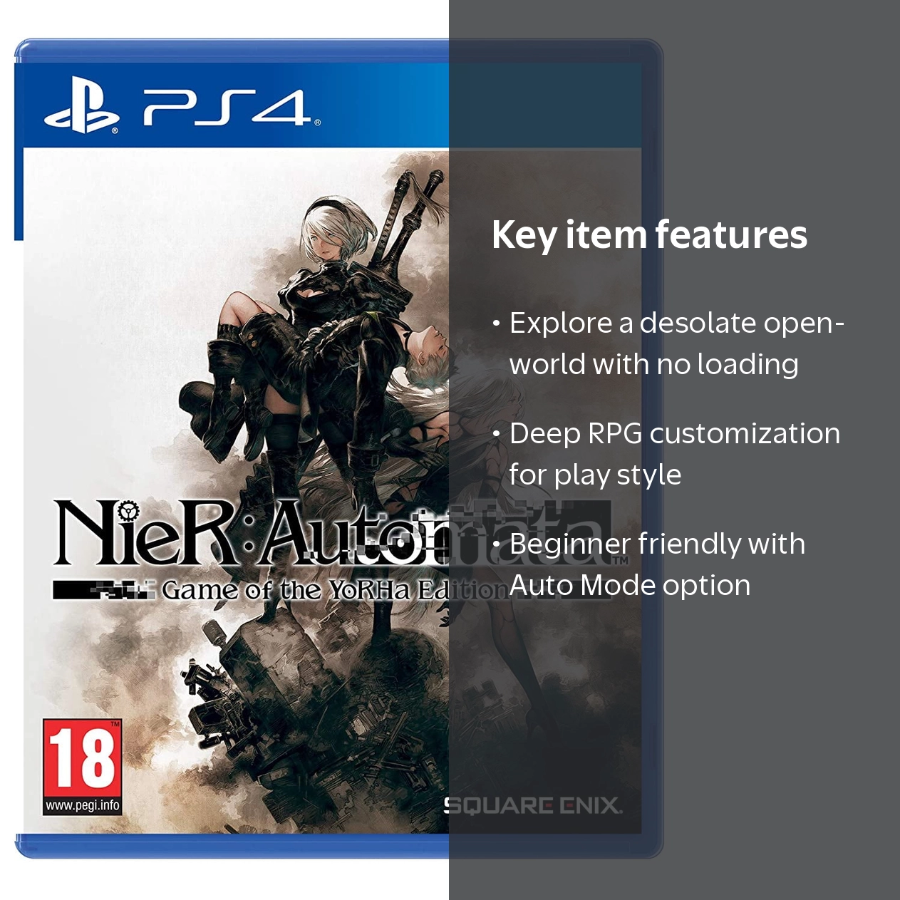 Nier: Automata GOTY (PS4 Playstation 4) Game of the YoRHa Edition