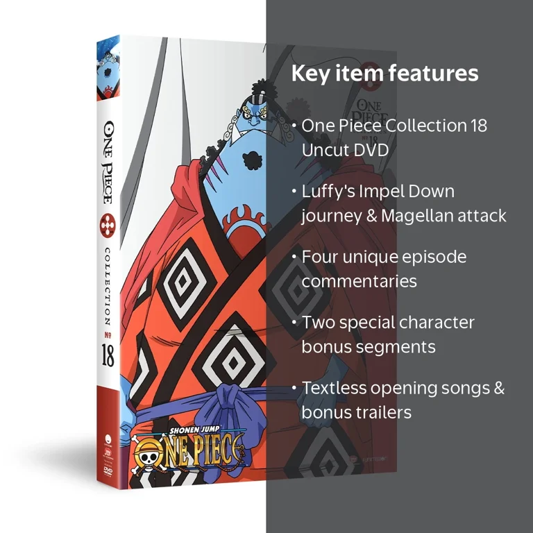 Universal Studios, New One Piece Collection 18, Uncut DVD, Anime