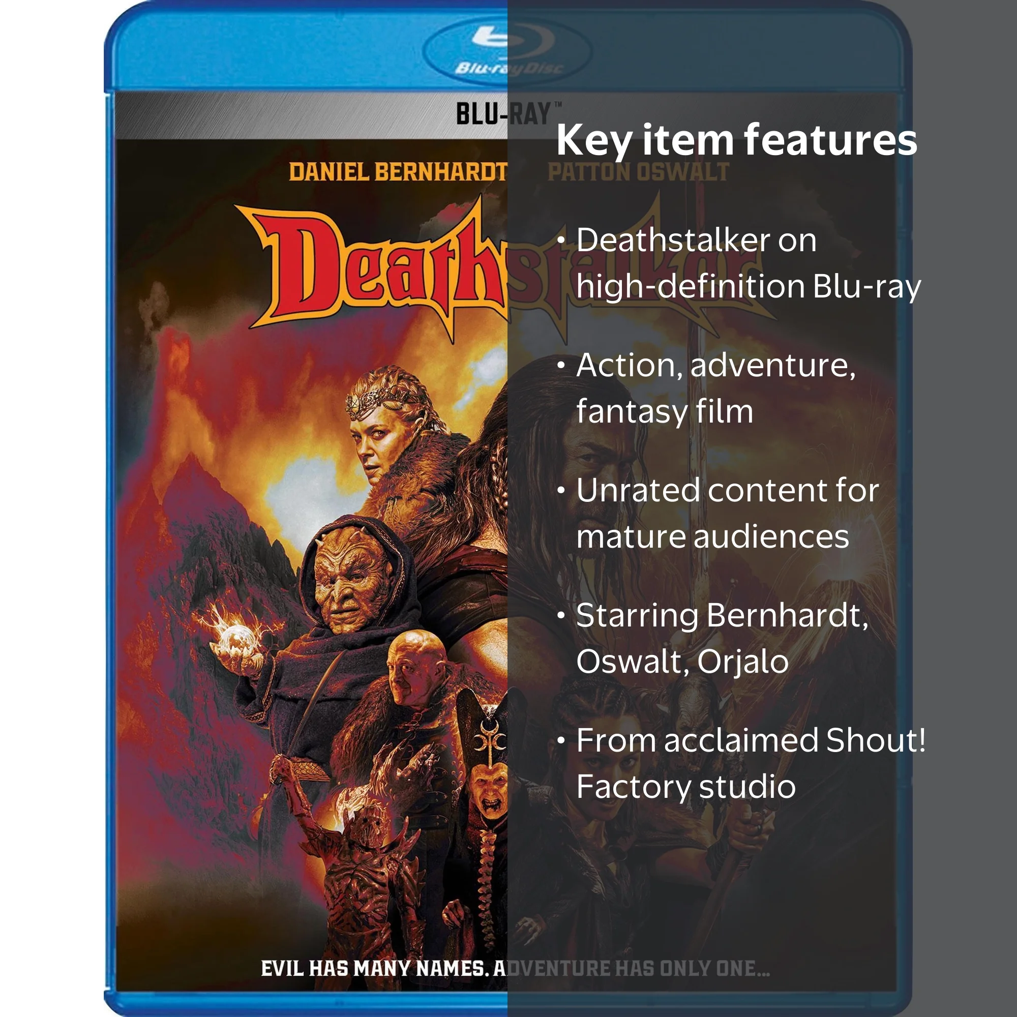 Deathstalker (Blu-ray), Action, Shout! Factory - Walmart.com
