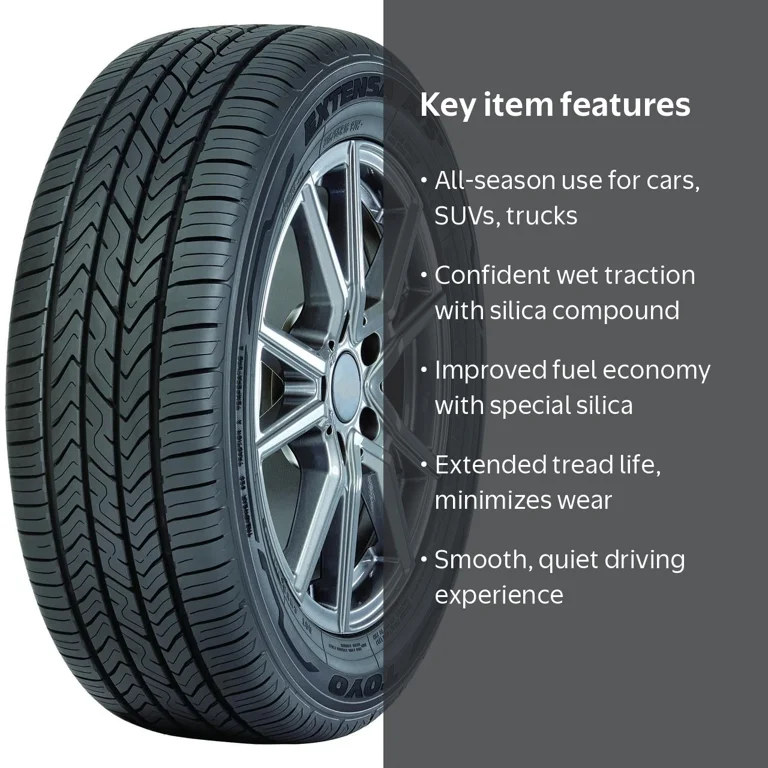 TOYO 195/80R15 25年製 冬タイヤ 25年製 【南-235 ②】 Toyo Extensa A/S II All Season 225/50R18 95H Passenger Tire