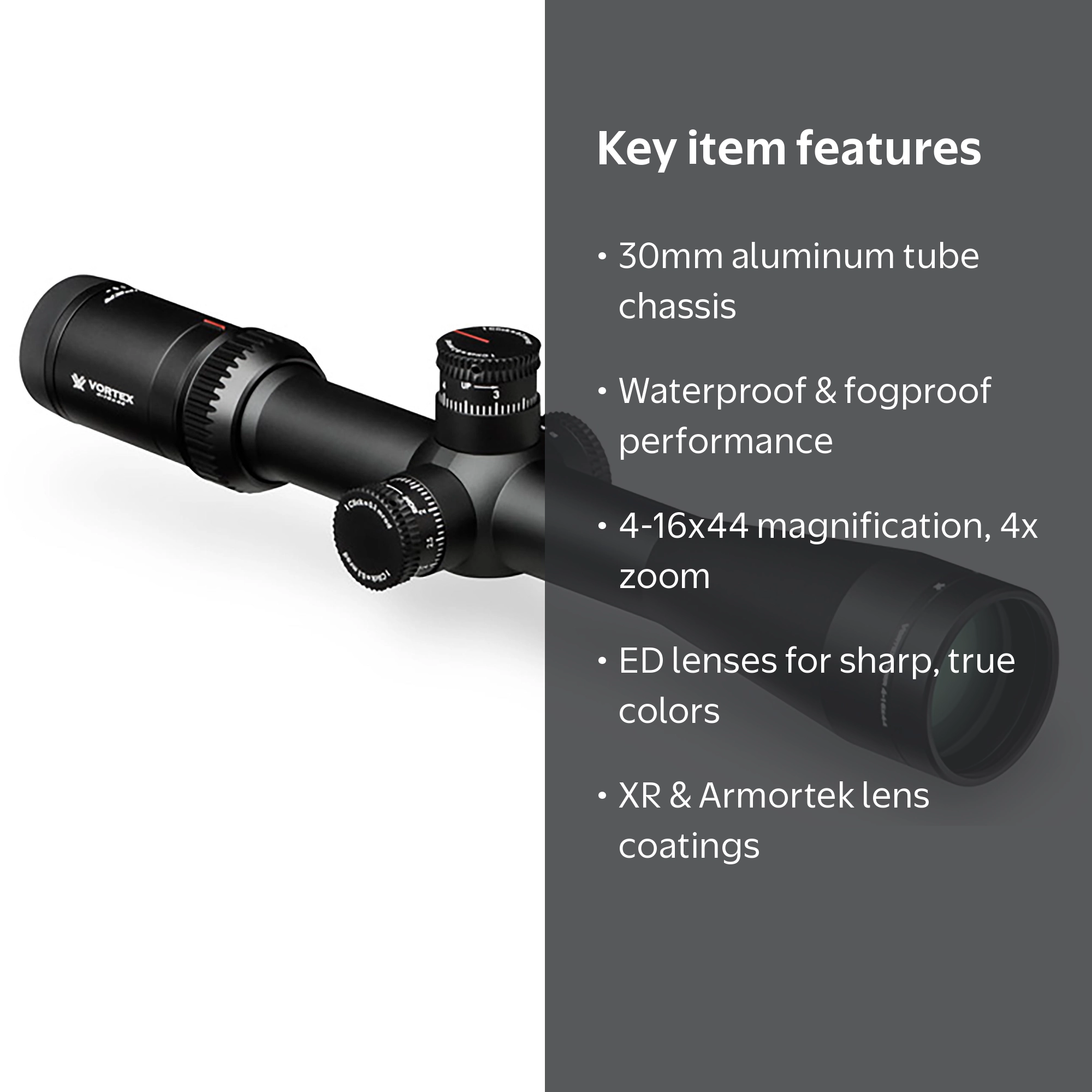 Vortex Optics Viper HS-T 4-16x44 Second Focal Plane Riflescopes
