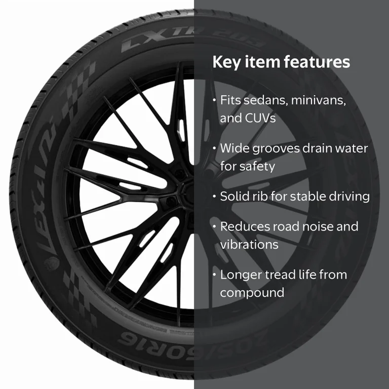 Lexani LXTR-203 All Season 195/65R15 91V Passenger Tire - Walmart.com