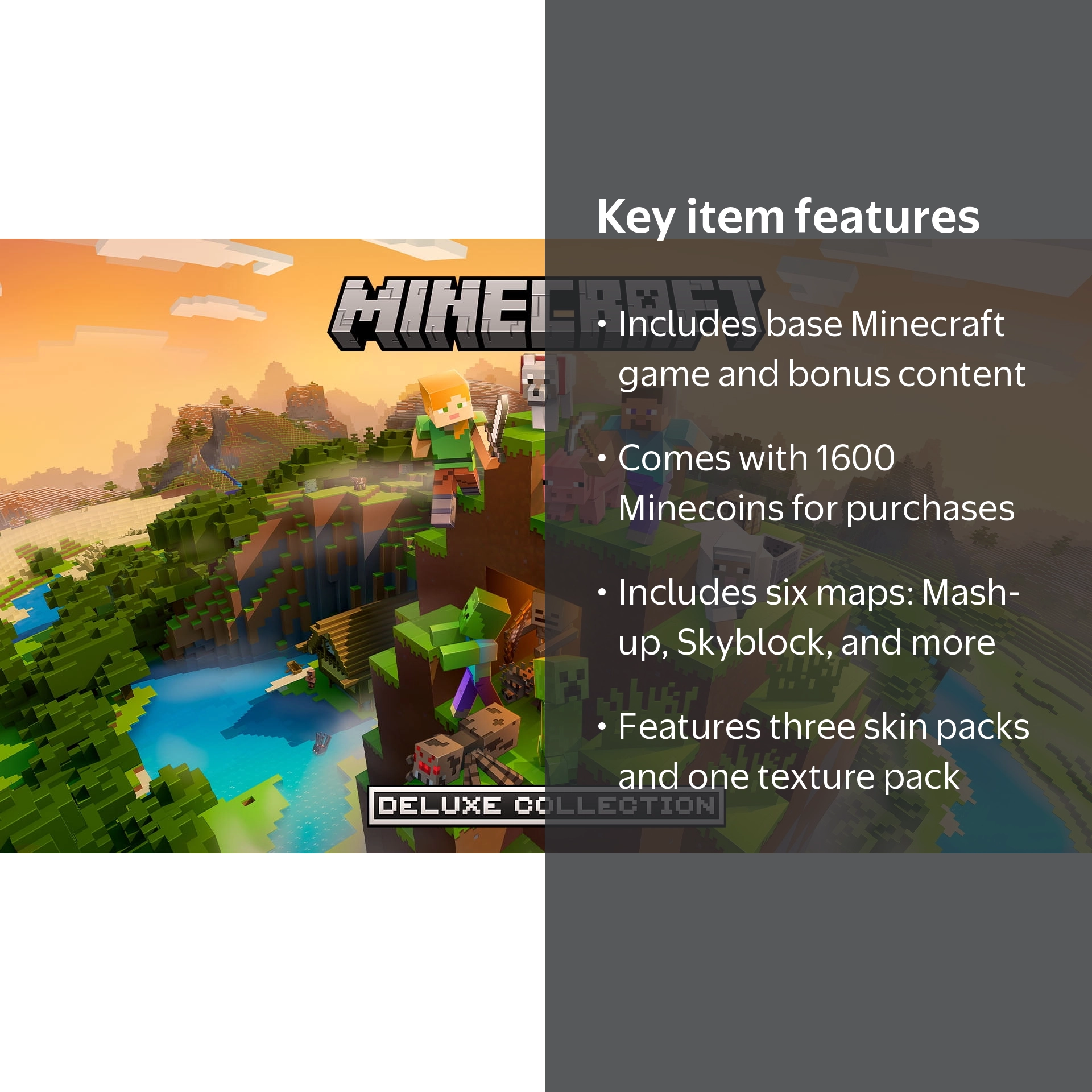 Free Shipping! Nintendo Minecraft Deluxe Collection for Switch