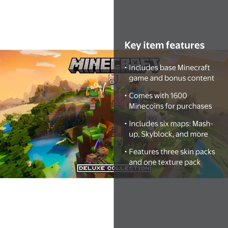 Free Shipping! Nintendo Minecraft Deluxe Collection for Switch