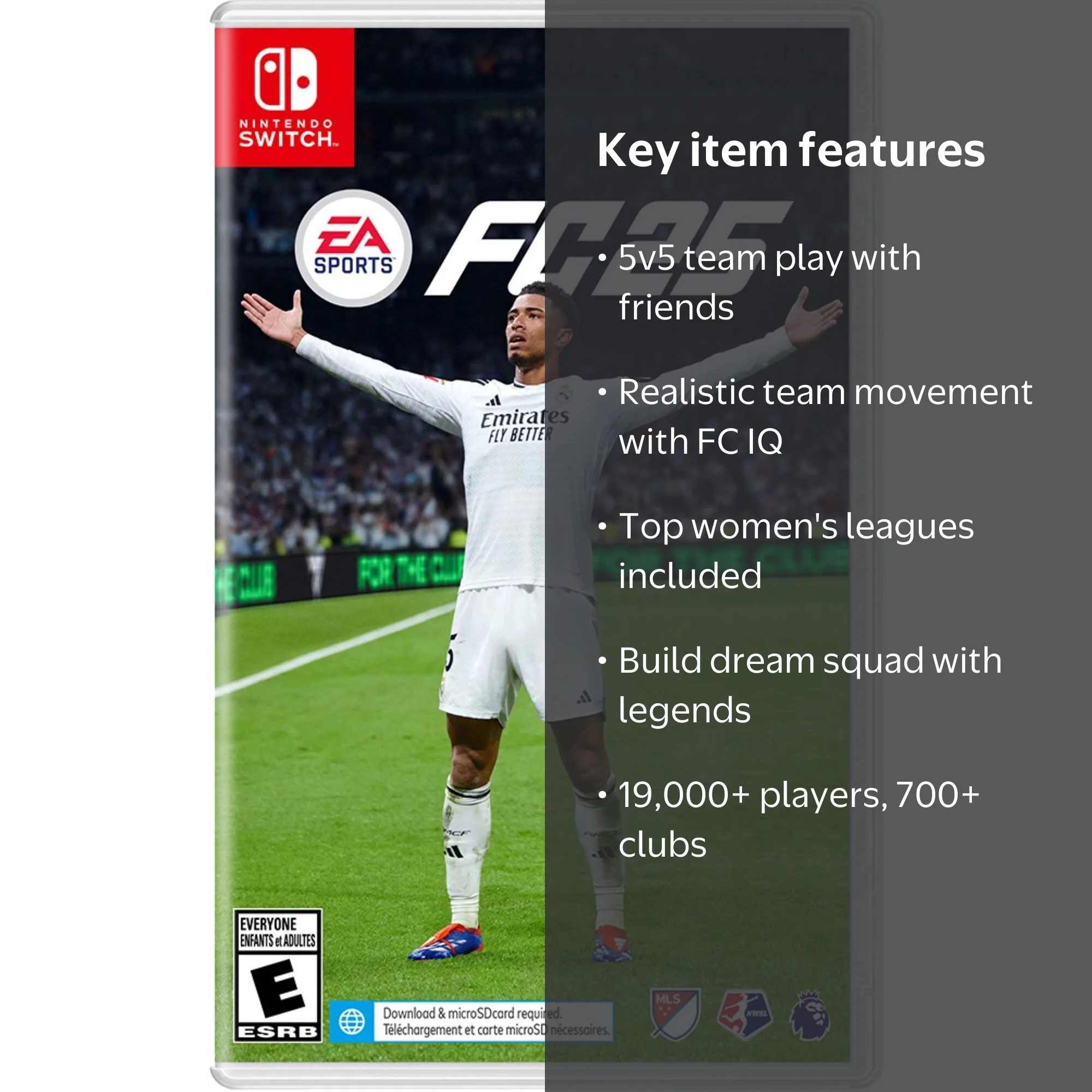 EA Sports FC 25, Nintendo Switch Video Game with Women‚Äôs Career