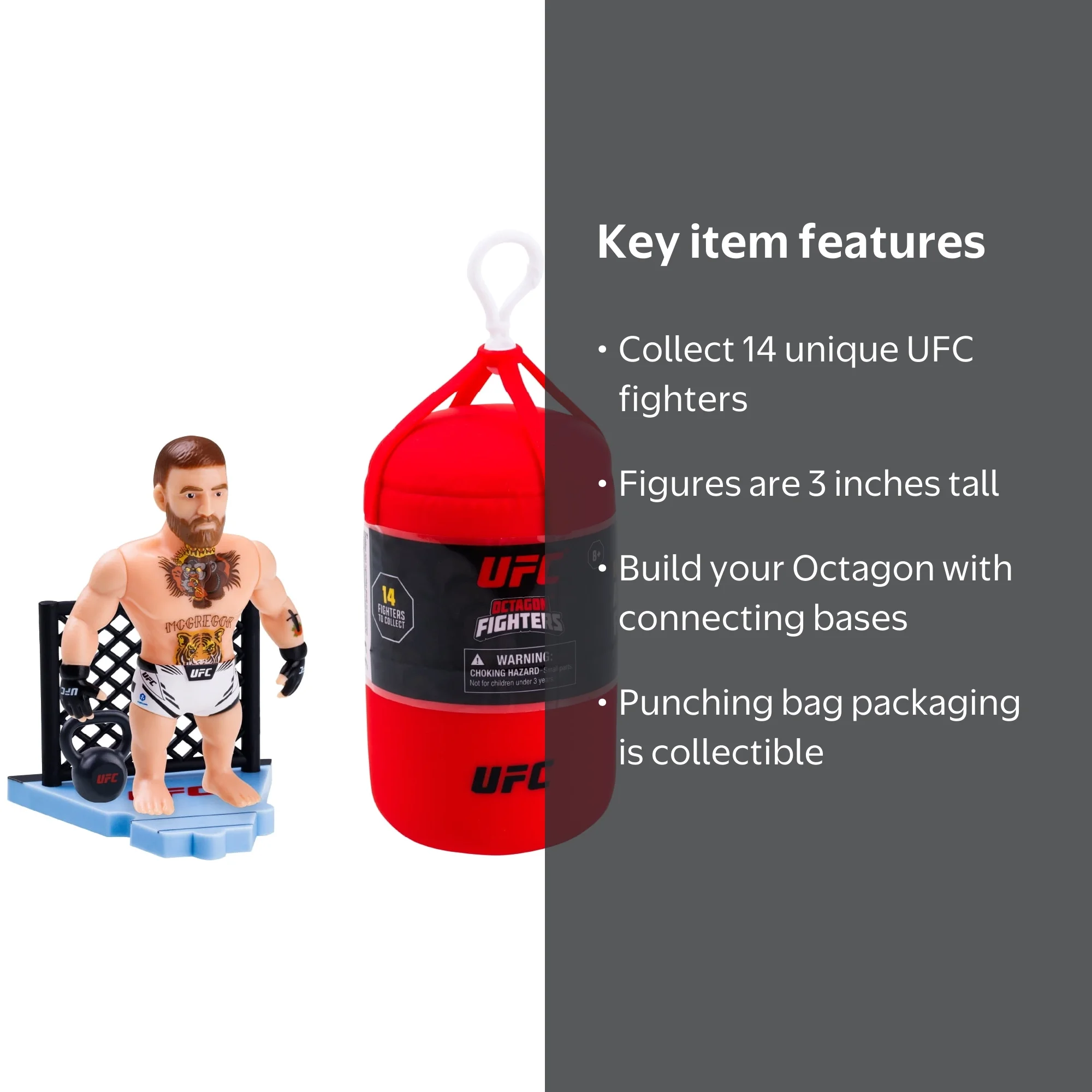 UFC Punching Bag - Mini Articulated Action Figures - Walmart.com