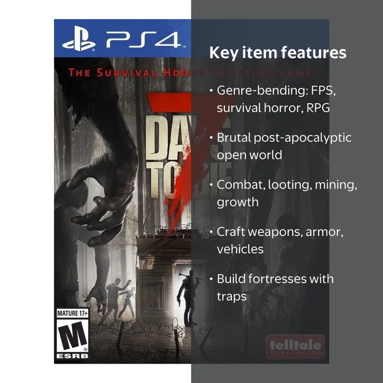 Capcom's 7 Days to Die - Telltale Games, Co-op Horror Video Game