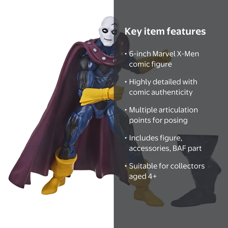 marvel legendsモフィスアクションフィギュア Mezco spawn Marvel Legends Comic Series 6-inch Morph X-Men: Age of Apocalypse