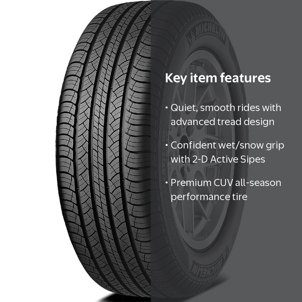 Free Shipping! Michelin Latitude Tour HP All Season 255/50R20 109W