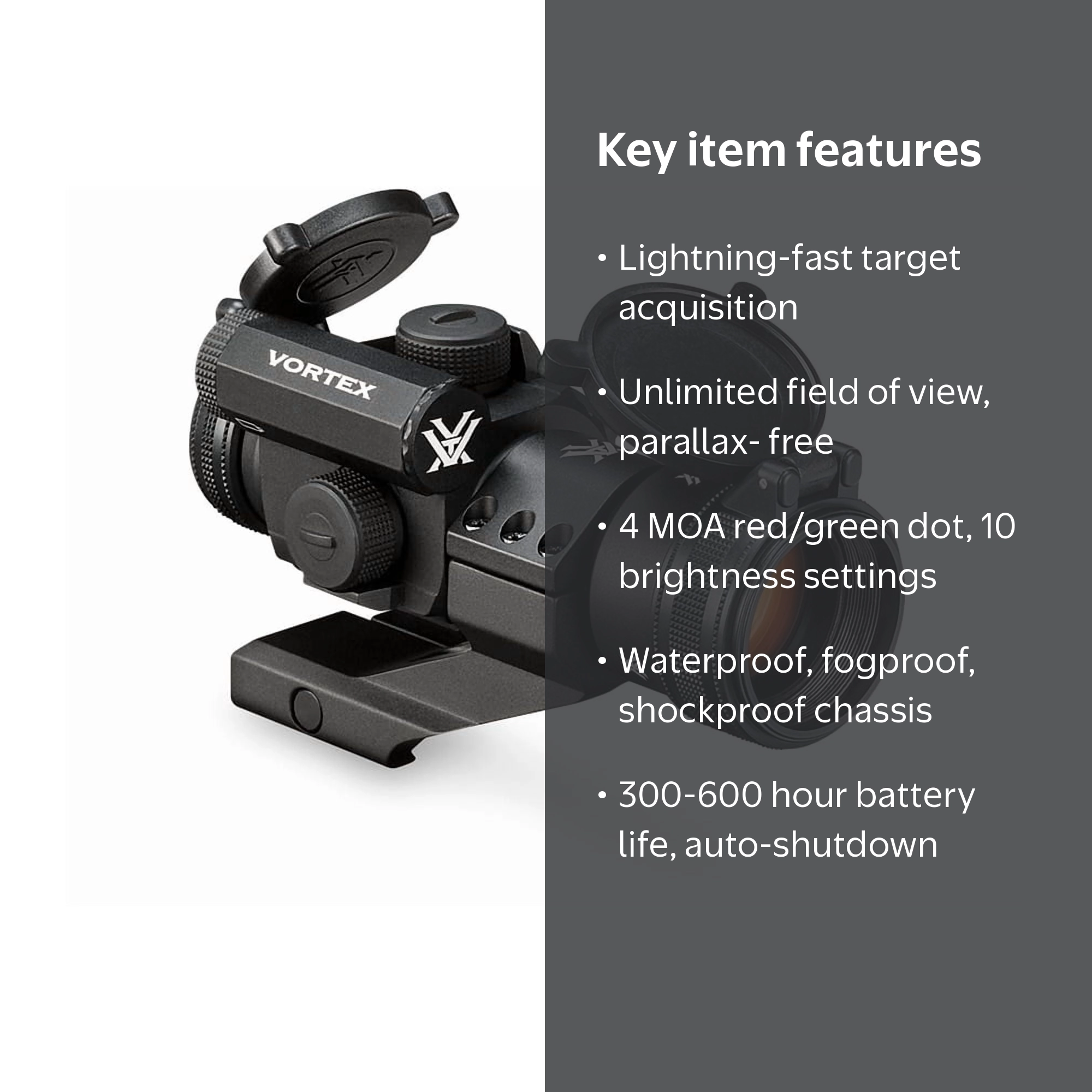 Vortex Strikefire II Red Dot Sight, 4 MOA Bright Reticle - Walmart.com