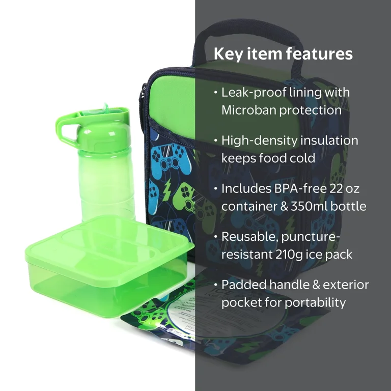 SUMMER PACKAGE とWINTER PACKAGE Arctic Zone Lunchbox - High Density Thermal Insulation - Leak