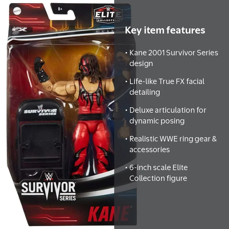 WWE Wrestling Survivor Series Kane Action Figure - Walmart.com