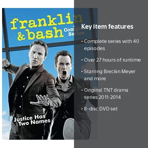 新品DVD　プリンス / Only Ones Who Care Mill Creek, The Complete Series DVD, Franklin & Bash, 8 discs