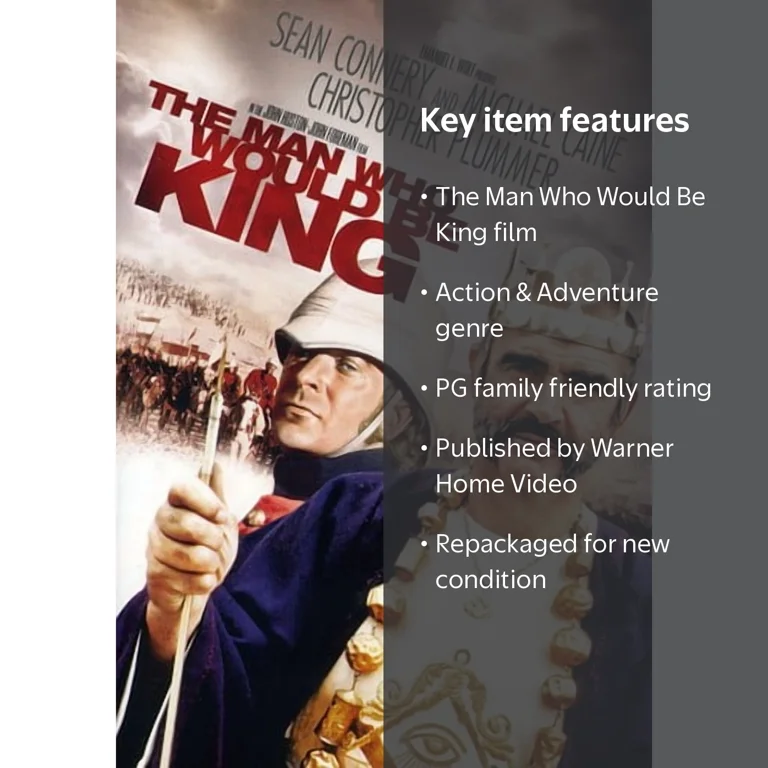 洋画・外国映画 Man Who Would Be King Blu-ray DigiBook The Man Who
