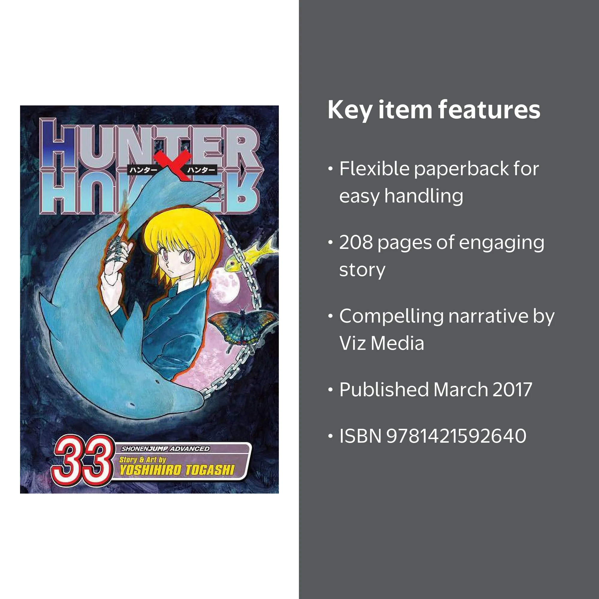Hunter X Hunter Hunter X Hunter, Vol. 33: Threats, Book 33