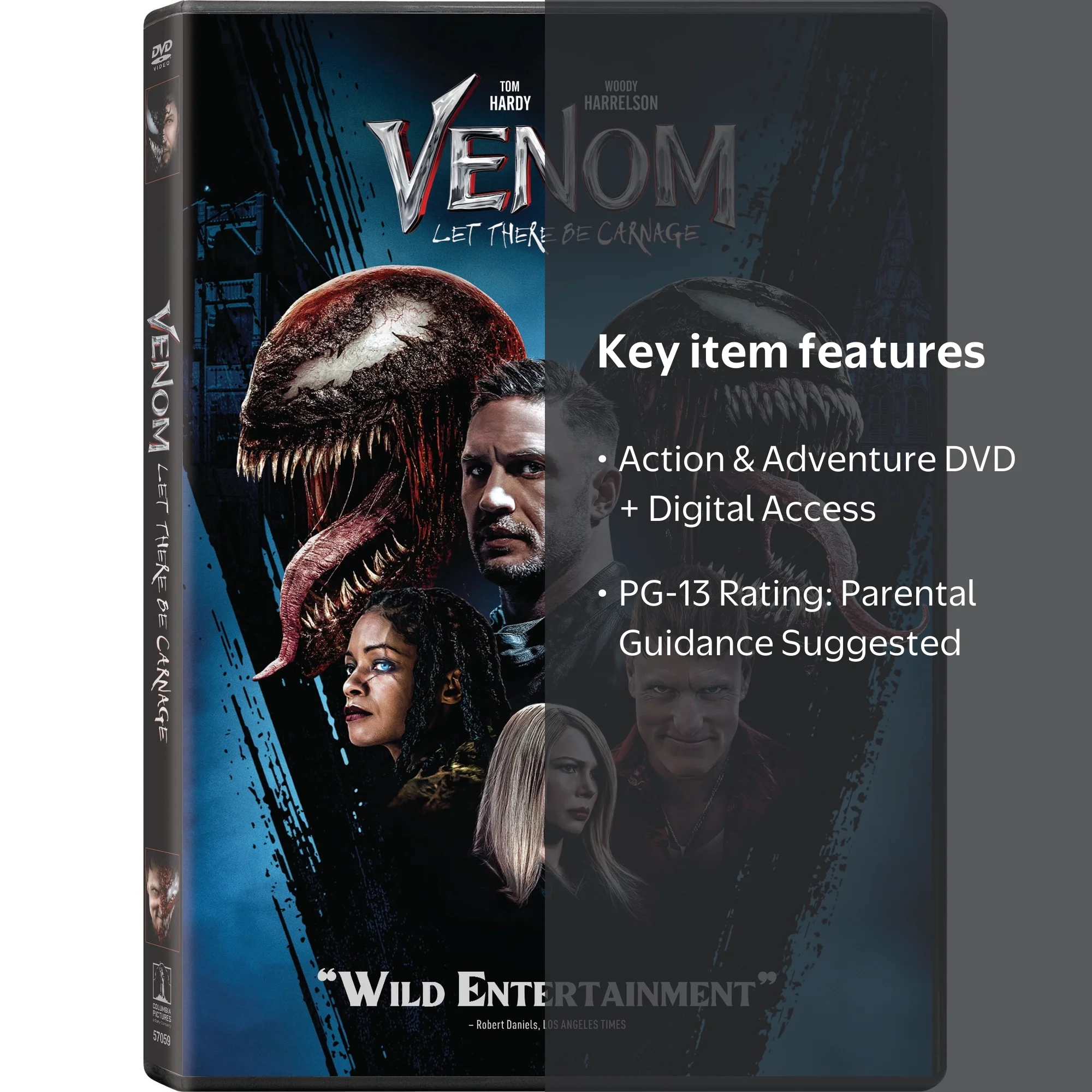 Venom: Let There Be Carnage (DVD + Digital) - Walmart.com