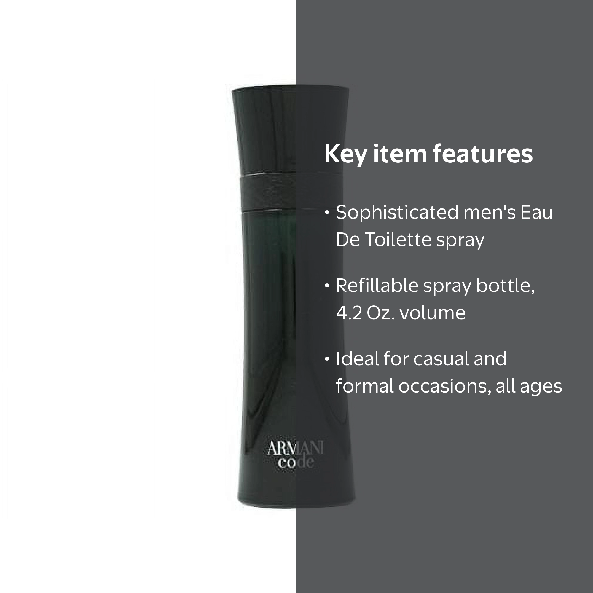 Giorgio Armani Armani Code Eau De Toilette Spray, 4.2 Oz