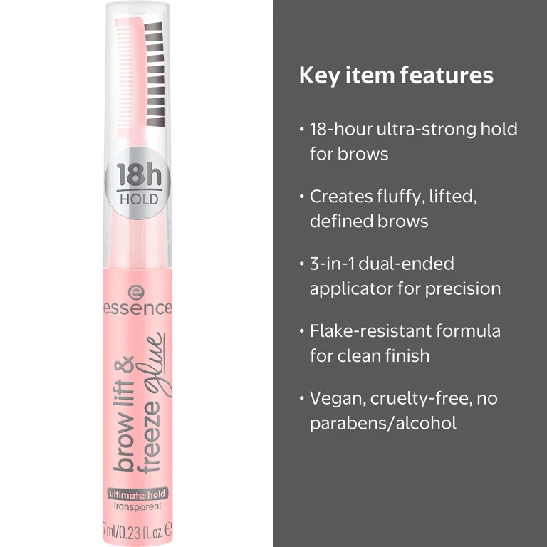 essence Brow Lift & Freeze Glue, 01 Clear Control - Walmart.com