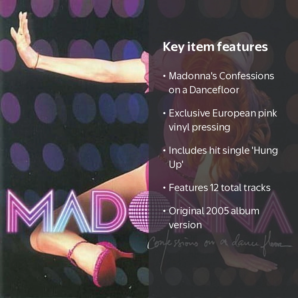 Madonna レコード Confessions On A Dancefloor k2-_fa52ce23-0fbe-44b5-a6aa-
