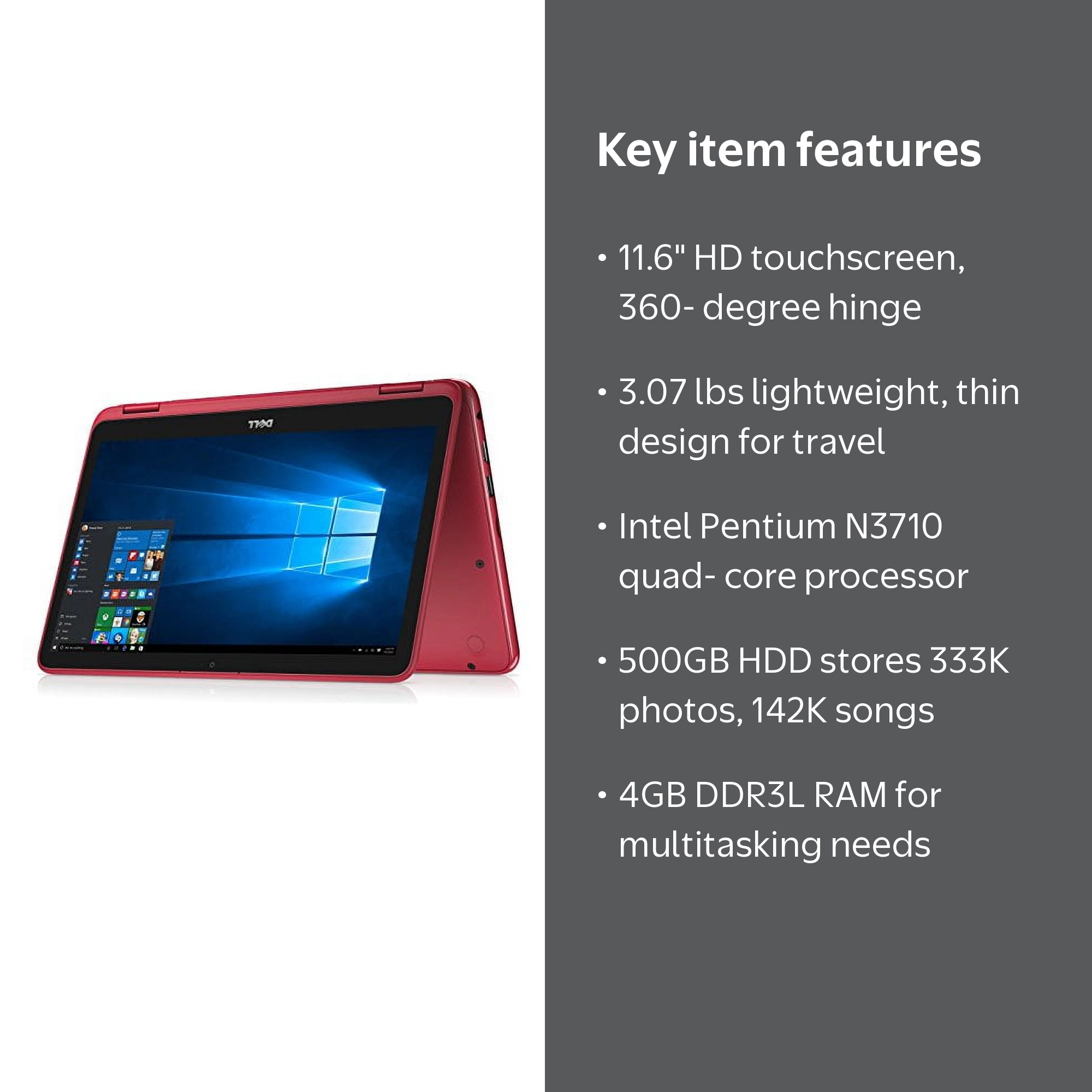 Dell - Inspiron 2-in-1 11.6