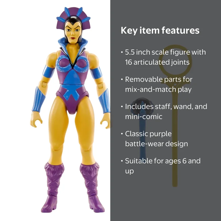 Masters of the Universe Origins Cartoon Collection Evil-Lyn, MOTU