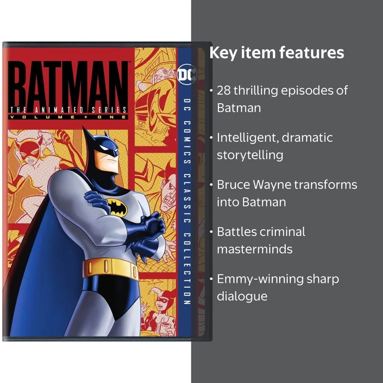 Batman The Animated Series: The Complete Series (DVD) - Walmart.com