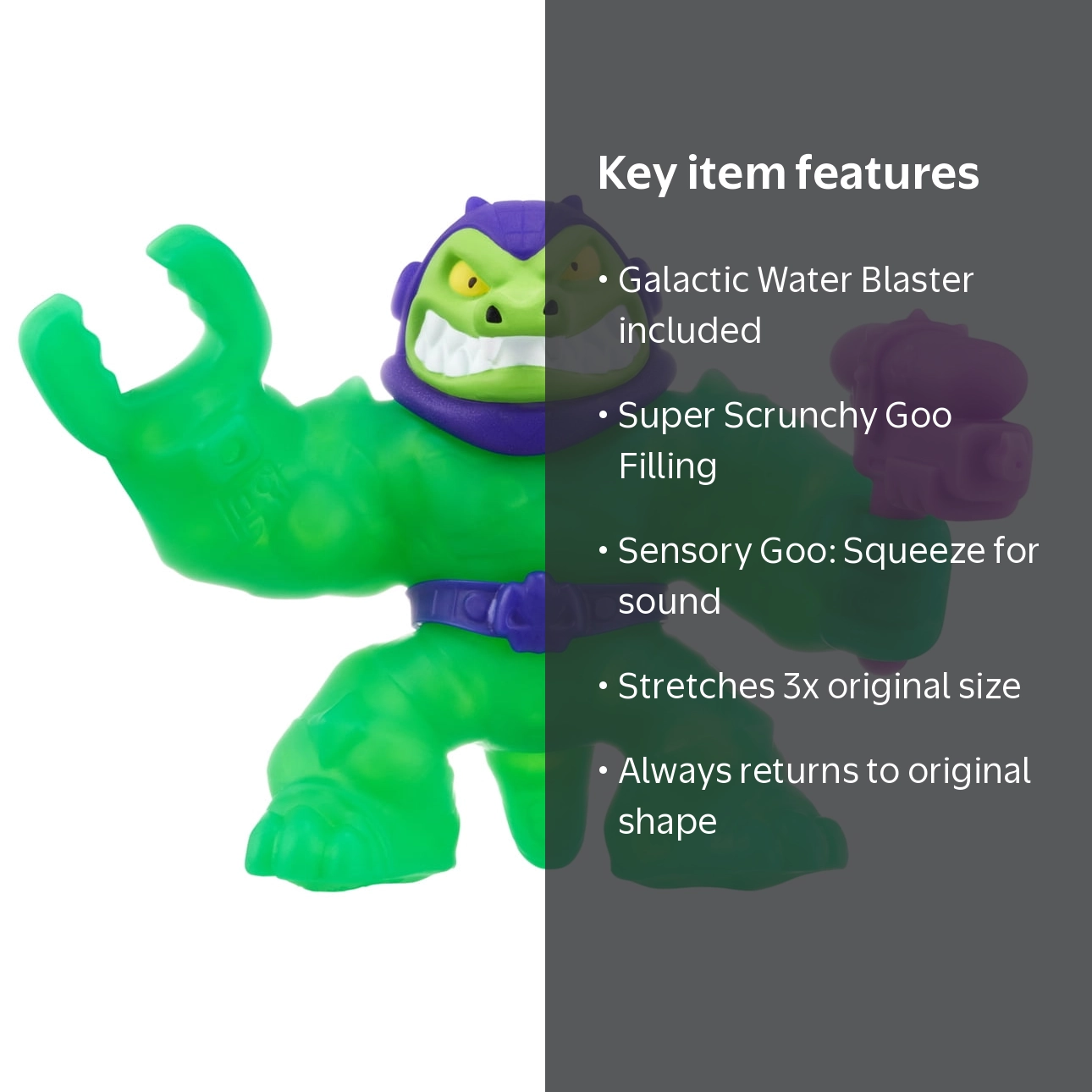 Heroes of Goo Jit Zu Galaxy Blast Hero Pack - Super Scrunchy Rock