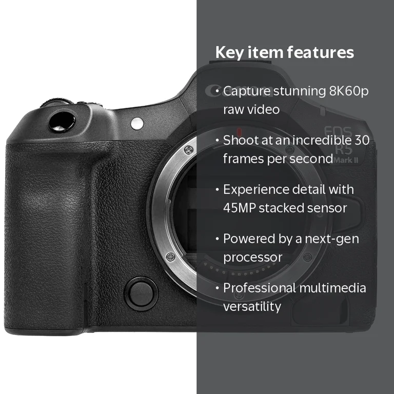 Canon EOS R5 Mark II Mirrorless Camera (Body) 6536C002