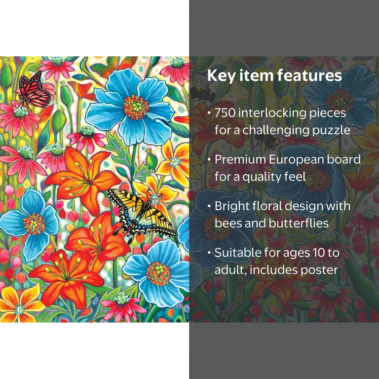 RoseArt Colorluxe 750-Piece Together We Flourish Adult