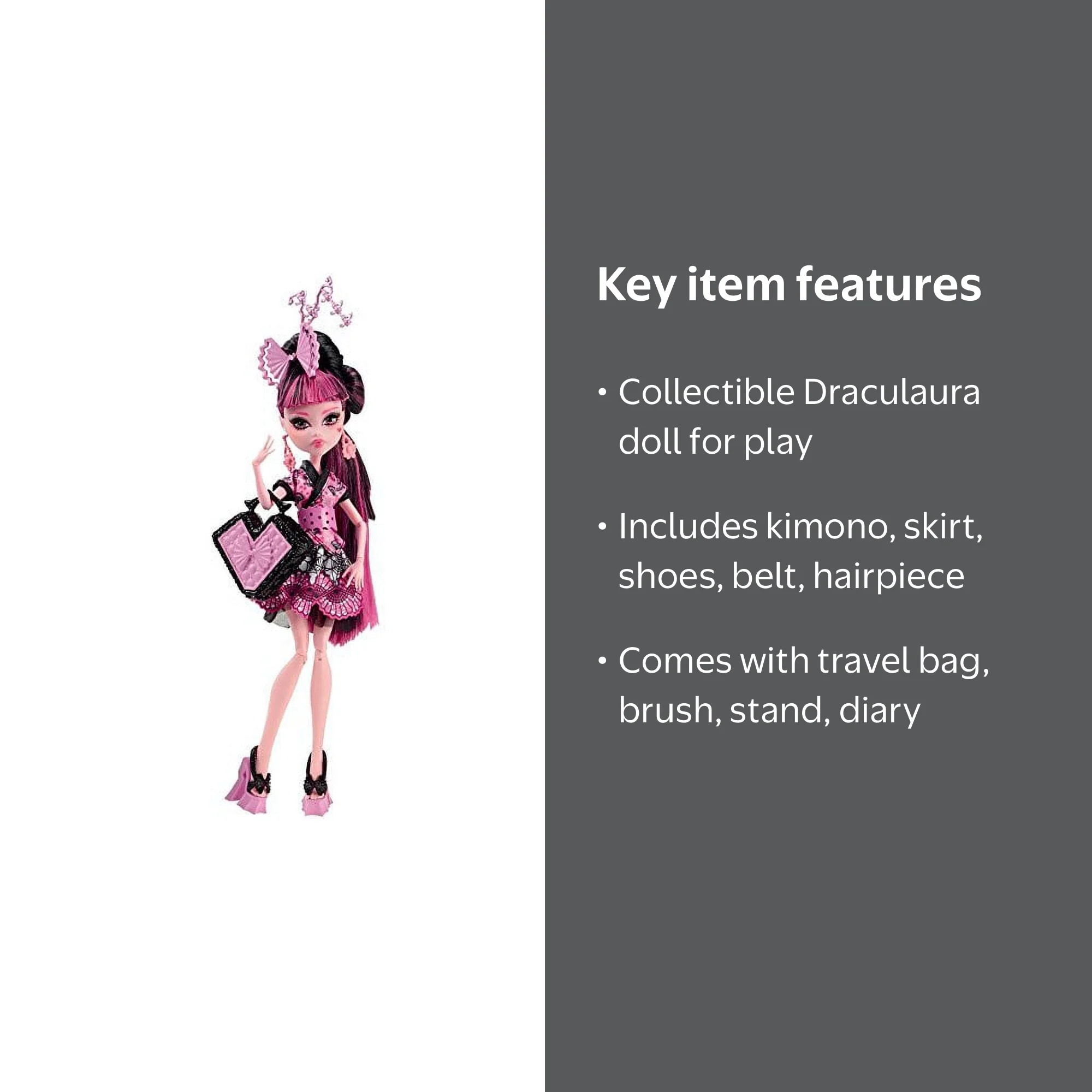 Free Shipping! Monster High Monster Exchange Program Draculaura