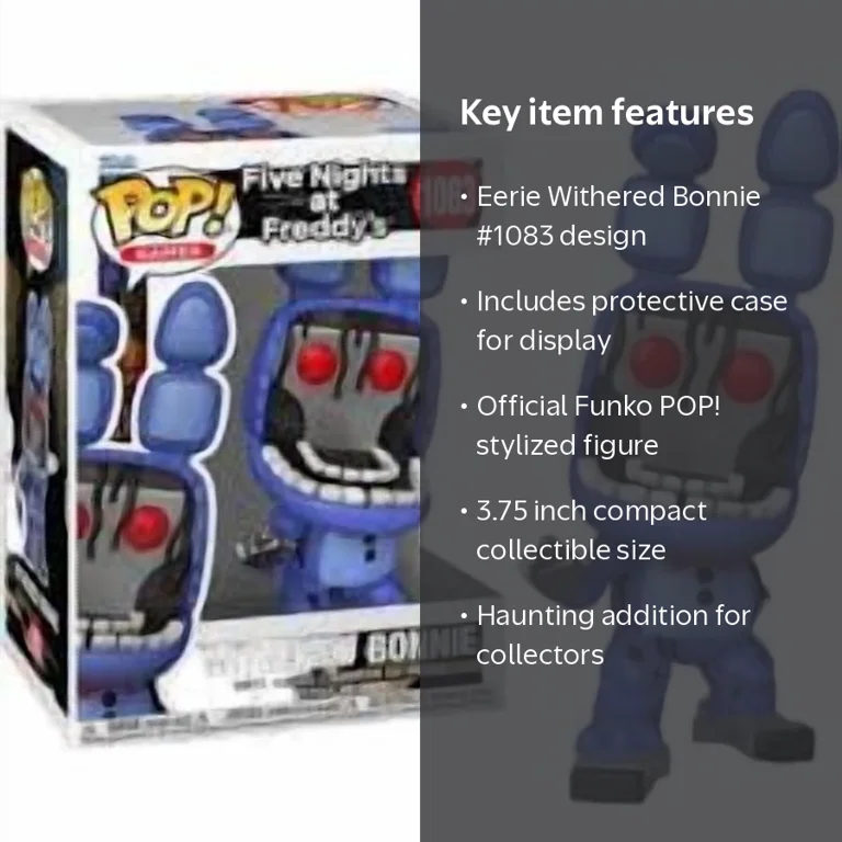 Funko, POP Vinyl Figure, Withered Bonnie, Horror Decayed Collector
