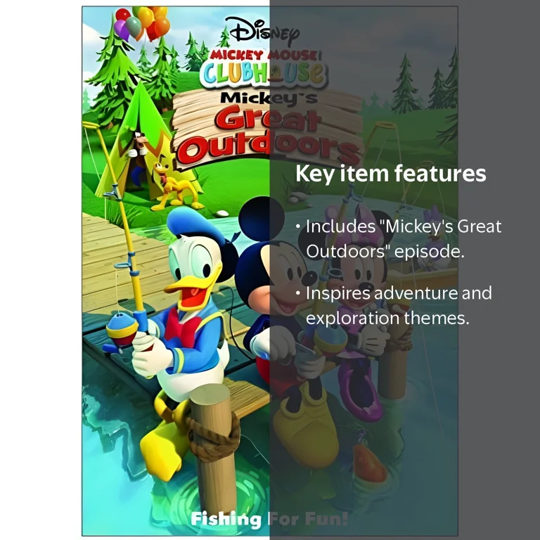 Mickey Mouse Clubhouse: Mickey's Great Outdoors (DVD), Walt Disney