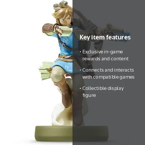 Nintendo, Zelda Amiibo, Link Archer, Breath of the Wild Series